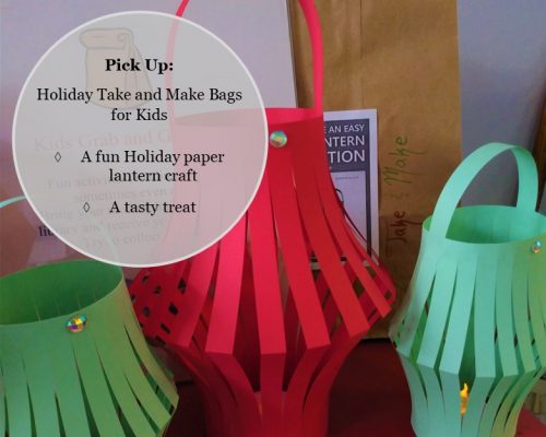 Holiday Take and Make Bags for Kids